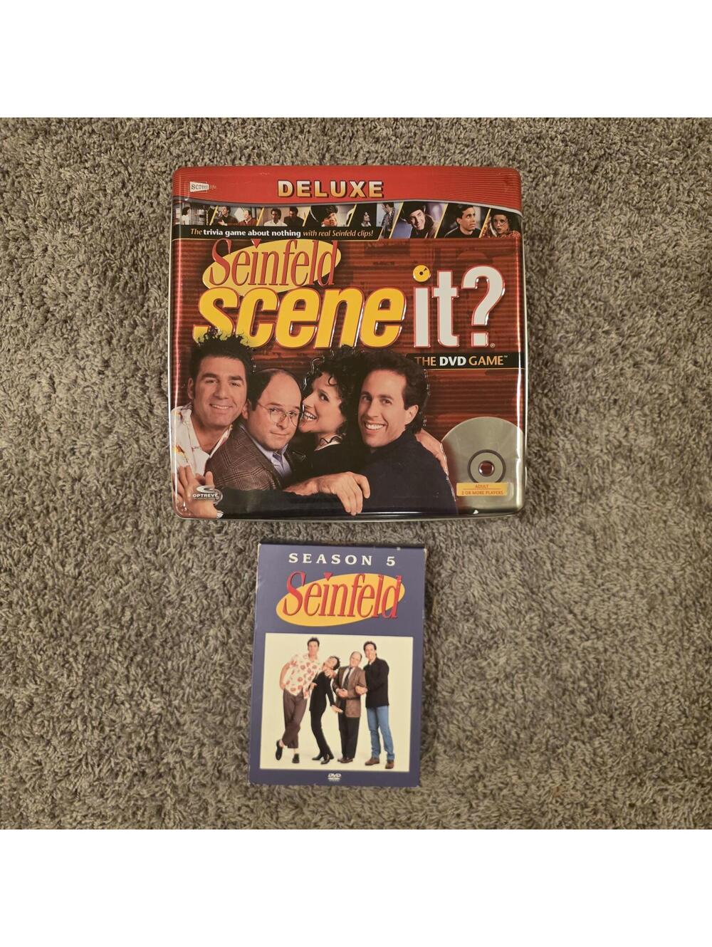 Seinfeld Season 5 DVD set + Seinfeld Sceneit DVD game
